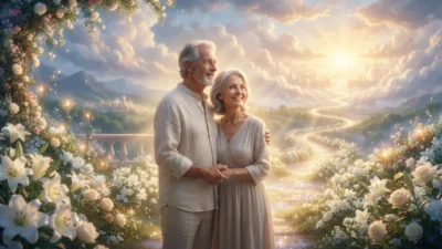 Husband and Wife Reunited in Heaven Bible Verse