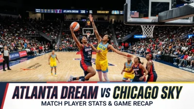 Atlanta Dream vs Chicago Sky Match Player Stats