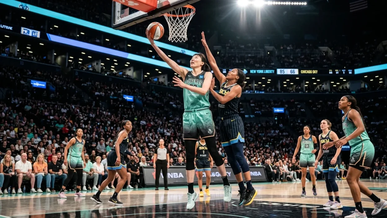 Chicago Sky vs New York Liberty Match Player Stats