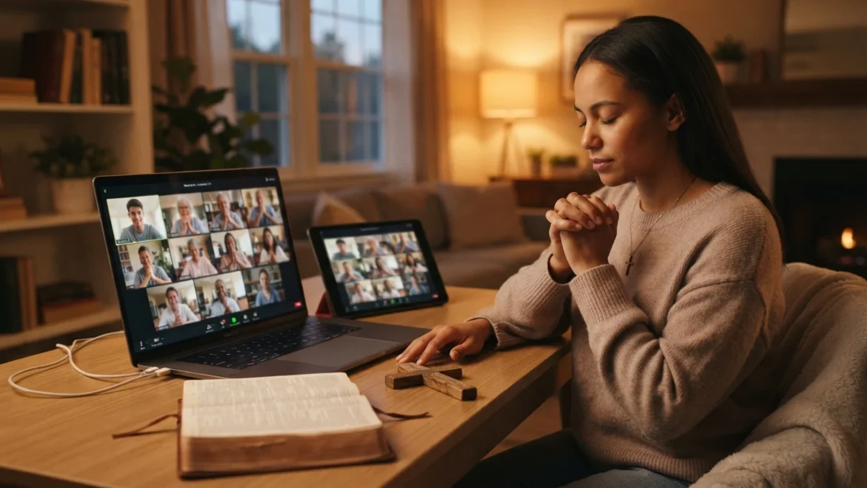 Closing Prayer for Online Meeting
