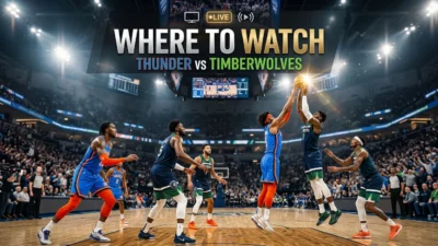 Where to Watch Oklahoma City Thunder vs Timberwolves