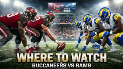 Where to Watch Tampa Bay Buccaneers vs Los Angeles Rams